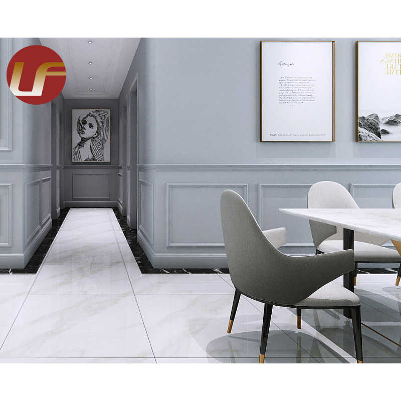 Meubles modernes de Tableau de jambe d'acier inoxydable de sofas de tissu de salon de Style moderne de luxe pour la chambre d'hôtel