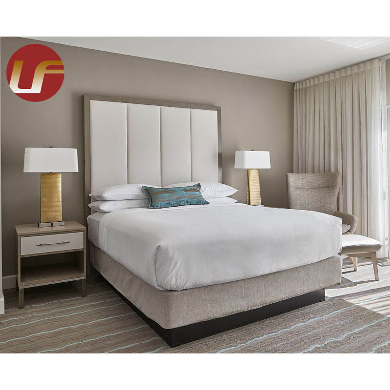 Ensembles de meubles de chambre à coucher 5 étoiles d'hôtel de meubles faits sur commande d'usine pour des meubles d'hôtel de Hilton