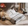 Ensembles de chambre à coucher en bois personnalisés en usine et ensemble de meubles de chambre à coucher au design moderne de haute qualité Queen King Size