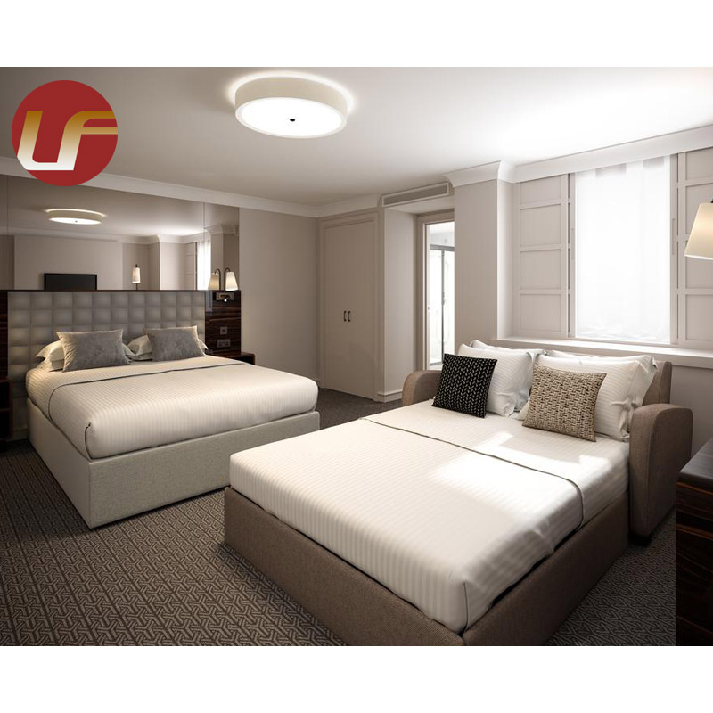 2022 Nouveaux ensembles de meubles de chambre à coucher classiques Villa Design