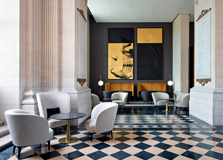 Moderne-desgin-hotel-restaurant-furniture-tables and-chaises à la restauration