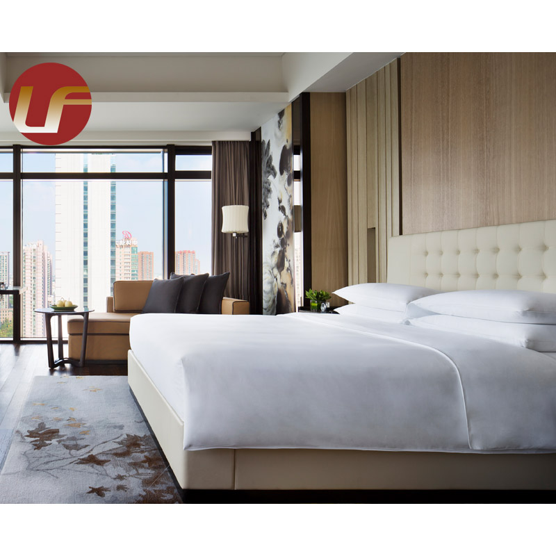 Hôtel de conception de luxe Motel Project Furniture Boutique Hôtel 5 étoiles Ensemble de meubles de garde-robe de chambre à coucher