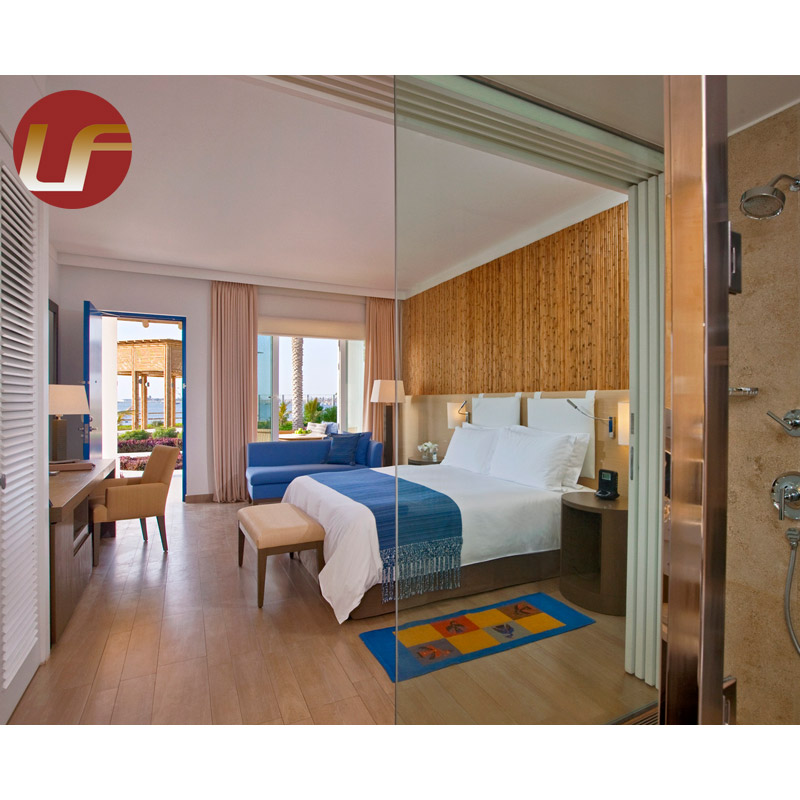 Meubles de chambre à coucher luxueux et modernes d'hôtel 5 étoiles pour l'utilisation d'hôtel