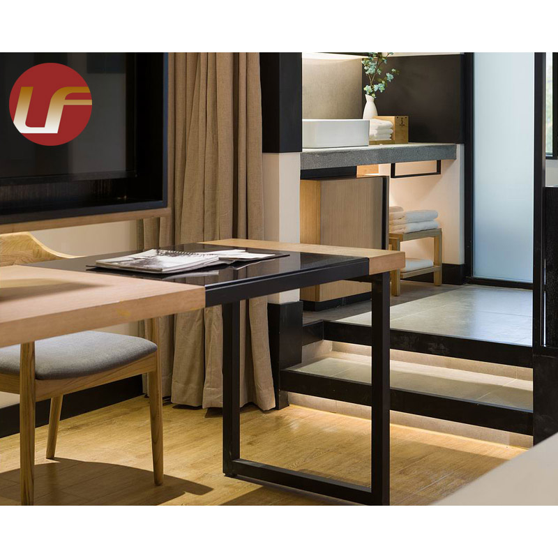 La chambre à coucher de meubles d'accueil place des meubles d'hôtel de tête de lit d'hôtel moderne faits sur commande de Cabinet de minibar